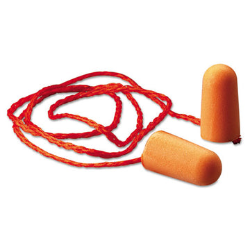 3M™ Foam Single-use Earplugs, Corded, 29nrr, Orange, 100 Pairs freeshipping - TVN Wholesale